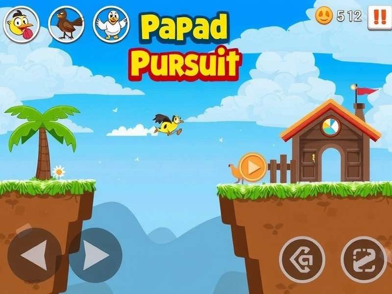 Papad Pursuit Game Screenshot